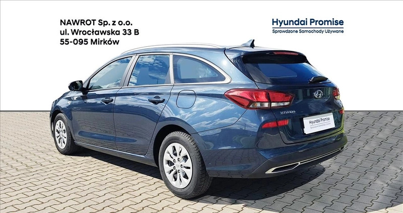 Hyundai I30 cena 67500 przebieg: 37789, rok produkcji 2022 z Krasnystaw małe 56